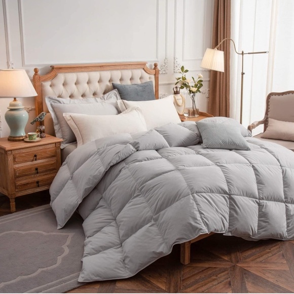 Royoliving Premium Heavyweight Greyduck Feathers Down Comforter King Size - Picture 6 of 6
